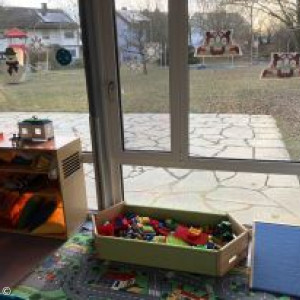 Blick aus dem Fenster